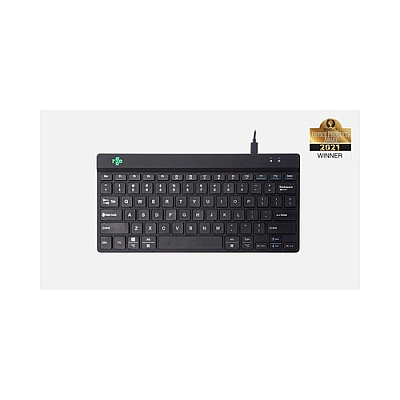 Rapiddeploy R-go Compact Break Keyboard Wireless (RGOCOUSWLBL)