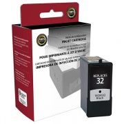 Clover CIG Remanufactured Black Ink Cartridge (Alternative for Lexmark 18C0032, #32) (200 Yield) (114971)