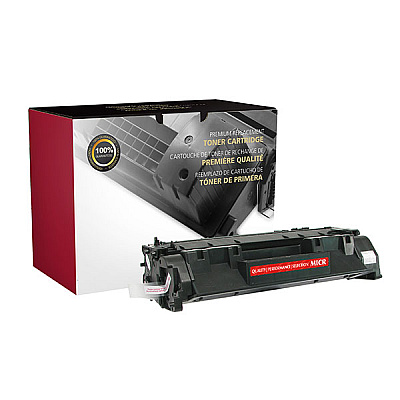 Clover CIG Remanufactured MICR Toner Cartridge (Alternative for HP CE505A, 05A) (2300 Yield) (115997P)