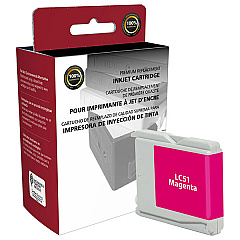 Clover CIG Remanufactured Magenta Ink Cartridge (Alternative for Brother LC51M) (400 Yield) (116258)