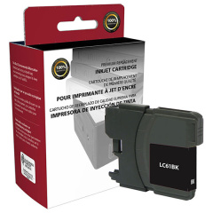 Clover CIG Remanufactured Black Ink Cartridge (Alternative for Brother LC61BK) (450 Yield) (117020)