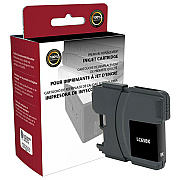 Clover CIG Remanufactured High Yield Black Ink Cartridge (Alternative for Brother LC65BK) (900 Yield) (117021)
