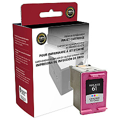 Clover CIG Remanufactured Tri-Color Ink Cartridge (Alternative for HP CH562WN, 61) (165 Yield) (117344)