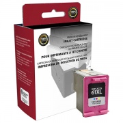 Clover CIG Remanufactured High Yield Tri-Color Ink Cartridge (Alternative for HP CH564WN, 61XL) (330 Yield) (117565)