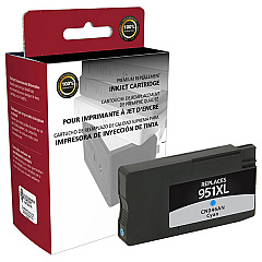 Clover CIG Remanufactured High Yield Cyan Ink Cartridge (Alternative for HP CN046AN, 951XL) (1500 Yield) (118092)