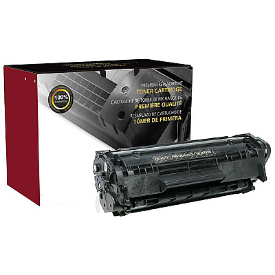 Clover CIG Remanufactured Toner Cartridge (Alternative for HP Q2612A, 12A) (2000 Yield) (200003P)
