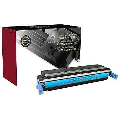Clover CIG Remanufactured Cyan Toner Cartridge (Alternative for HP C9731A, 645A) (12000 Yield) (200060P)