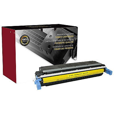 Clover CIG Remanufactured Yellow Toner Cartridge (Alternative for HP C9732A, 645A) (12,000 Yield) (200061P)