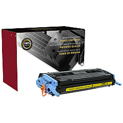 Clover CIG Remanufactured Yellow Toner Cartridge (Alternative for HP Q6002A, 124A) (2000 Yield) (200076P)