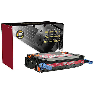 Clover CIG Remanufactured Magenta Toner Cartridge (Alternative for HP Q6473A, 502A, Canon 2576B001AA, 117) (4000 Yield) (200083P)