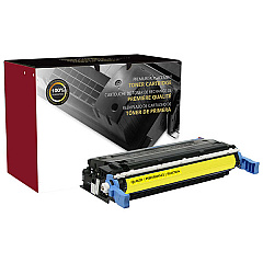 Clover CIG Remanufactured Yellow Toner Cartridge (Alternative for HP C9722A, 641A) (8000 Yield) (200168P)