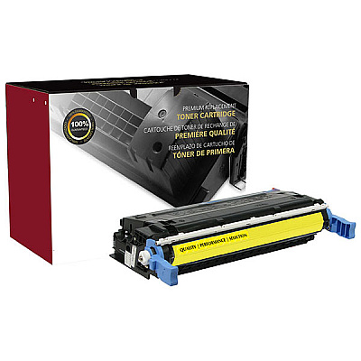 Clover CIG Remanufactured Yellow Toner Cartridge (Alternative for HP C9722A, 641A) (8000 Yield) (200168P)