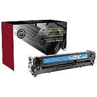 Clover CIG Remanufactured Cyan Toner Cartridge (Alternative for HP CE321A, 128A) (1,300 Yield) (200188P)