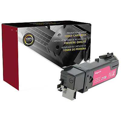 Clover CIG Remanufactured High Yield Magenta Toner Cartridge (Alternative for Dell 330-1433, T109C, 330-1392) (2500 Yield) (200236)