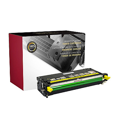 Clover CIG Remanufactured High Yield Yellow Toner Cartridge (Alternative for Xerox 113R00725) (6000 Yield) (200255P)