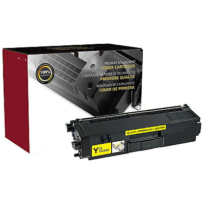 Clover CIG Remanufactured High Yield Yellow Toner Cartridge (Alternative for Brother TN315Y) (3500 Yield) (200448P)