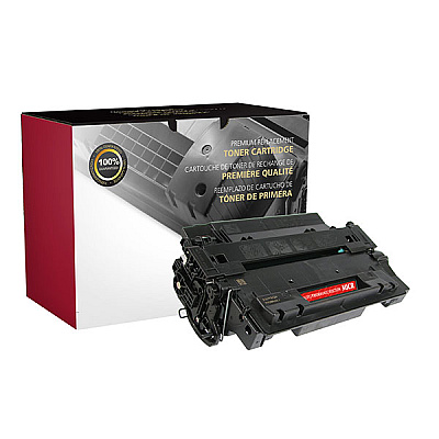 Clover CIG Remanufactured High Yield MICR Toner Cartridge (Alternative for HP CE255X, 55X, 02-81601-001) (12500 Yield) (200524P)