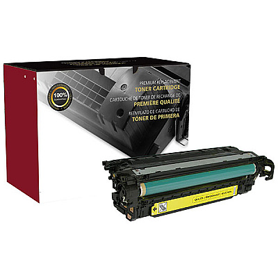 Clover CIG Remanufactured Yellow Toner Cartridge (Alternative for HP CE402A, 507A) (6000 Yield) (200567P)