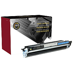 Clover CIG Remanufactured Cyan Toner Cartridge (Alternative for HP CE311A, 126A) (1,000 Yield) (200579P)