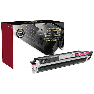 Clover CIG Remanufactured Magenta Toner Cartridge (Alternative for HP CE313A, 126A) (1000 Yield) (200580P)