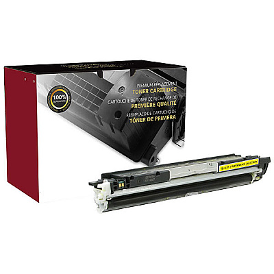 Clover CIG Remanufactured Yellow Toner Cartridge (Alternative for HP CE312A, 126A) (1000 Yield) (200581P)