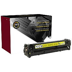 Clover CIG Remanufactured Yellow Toner Cartridge (Alternative for HP CF212A, 131A, Canon 6269B001AA, 131) (18,00 Yield) (200620P)