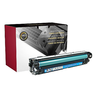 Clover CIG Remanufactured Cyan Toner Cartridge (Alternative for HP CE341A, 651A) (16,000 Yield) (200624P)
