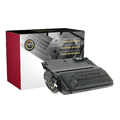 Clover CIG Remanufactured Extended Yield Toner Cartridge (Alternative for HP Q5942A, 42A) (18,000 Yield) (200634P)