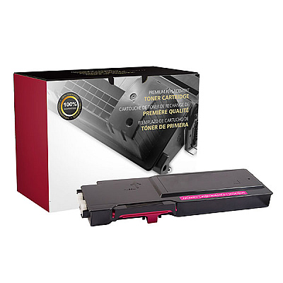 Clover CIG Remanufactured High Yield Magenta Toner Cartridge (Alternative for Dell 331-8431, XKGFP, 331-8427, H5XJP) (9000 Yield) (200737P)