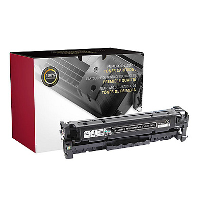 Clover CIG Remanufactured High Yield Black Toner Cartridge (Alternative for HP CF380X, 312X) (4,400 Yield) (200740P)