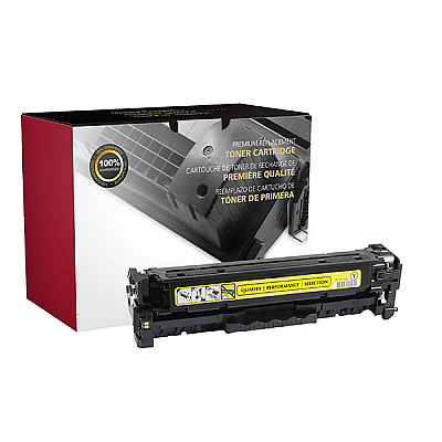 Clover CIG Remanufactured Yellow Toner Cartridge (Alternative for HP CF382A, 312A) (2,700 Yield) (200743P)