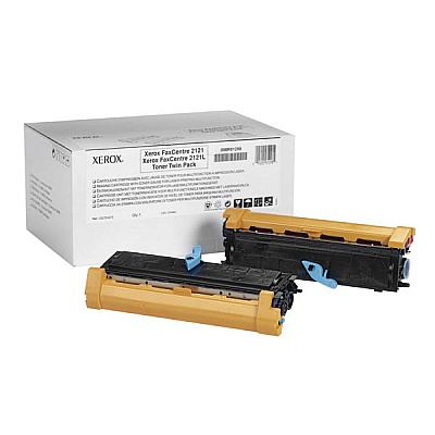 Xerox Toner Cartridge Dual Pack (2 Pack of OEM# 006R01297) (2 x 6,000 Yield) (006R01298)