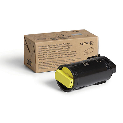 Government Xerox Extra High Capacity Yellow Toner Cartridge (9,000 Yield) (106R04016)