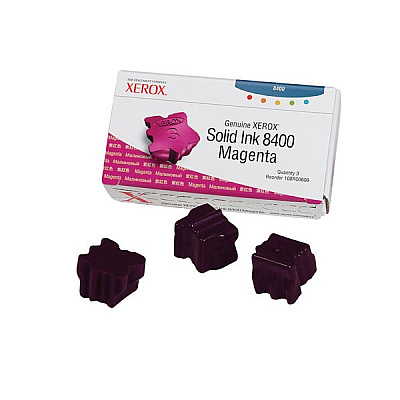 Xerox Magenta Solid Ink (3 Sticks/Box) (Total Box Yield 3,400) (108R00606)