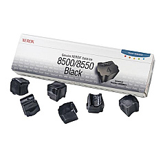 Xerox Black Solid Ink (6 Sticks/Box) (Total Box Yield 6,000) (108R00672)