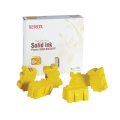 Xerox Yellow Solid Ink (6 Sticks/Box) (Total Box Yield 14,000) (108R00748)