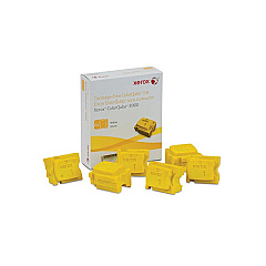 Xerox Yellow Solid Ink (6 Sticks/Box) (Total Box Yield 16,900) (108R01016)