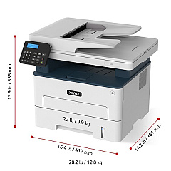 Xerox B225 Mono Laser MFP Printer (110V) (B225/DNI)