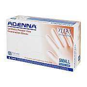 Vitex Synthetic Vinyl Powder Free 4 Mil Exam Gloves Beige Sm, Case Of 1000 (VTX992)