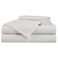 Aston & Arden Linacel Sheet Set Cali-king Grey, 4 Piece Set (SS-LNCALKG-GY)