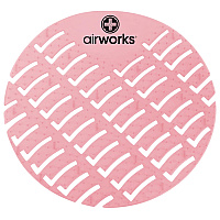 Airworks Deodorizing Urinal Screen Strawberry 10/box, Box Of 10 (AWUS004-BX)