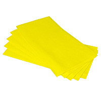 Ds-m Mineral Oil Treated Duster, Yellow, 24x24, Medium Duty, 1/8 Fold, 50/bag, 4 Bags/cs, Case Of 200 (N-GDSMQPY3)