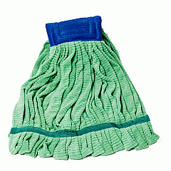 Microfiber Tube Mop - 21oz, Green, Case Of 12 (M600021G-CS)