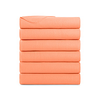Cozy Soft Polar Fleece Throw Blanket 50x60 Coral (6pk), Pack Of 6 (P-FCPL-6PK-CO)