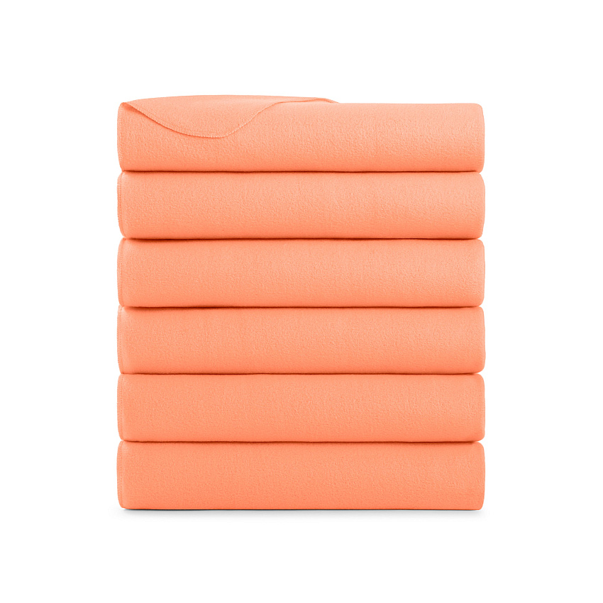 Cozy Soft Polar Fleece Throw Blanket 50x60 Coral (6pk), Pack Of 6 (P-FCPL-6PK-CO)