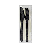 Heavy Weight Ps Fork Knife Nap 13x17 Black (250 Per Case), Case Of 250 (CKPSHW222)