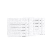 Magellan Washcloth 13x13 White, Case Of 300 (MAG1313-1.5-CS)
