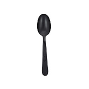 Safety Zone Teaspoon Heavyweight Polypro Ebony, Case Of 1000 (CPPHWTSIWE1)