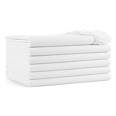 Host & Home T300 Sateen Fitted Sheet - Queen, Case Of 24 (T300-608012)