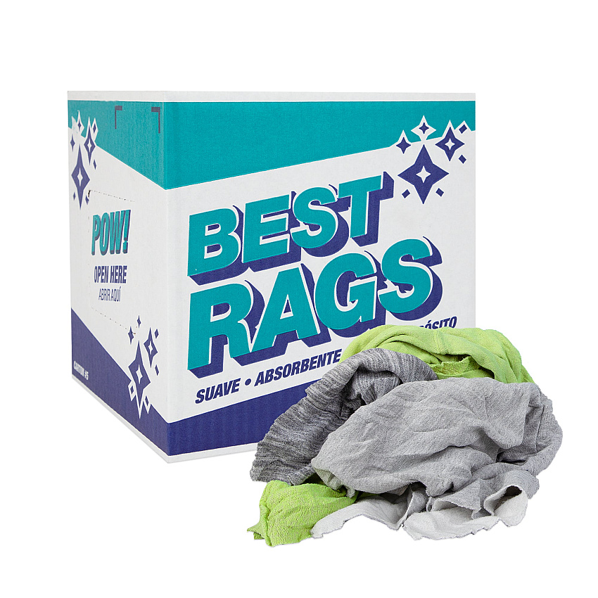R-c13 Sweatshirt Reclaimed Rags Colors 5lb Box (R-C13-5)